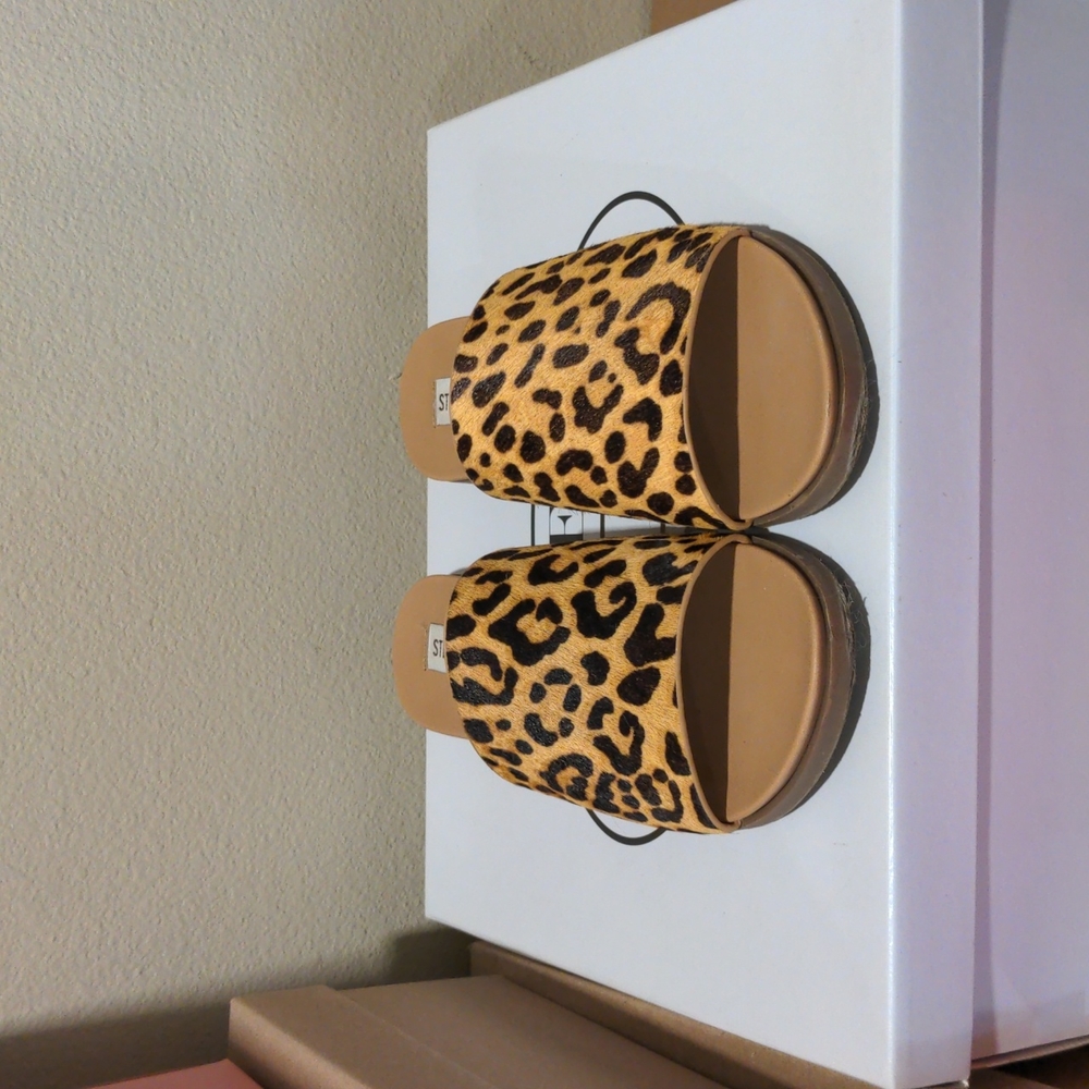 Steve Madden cheetah sandals